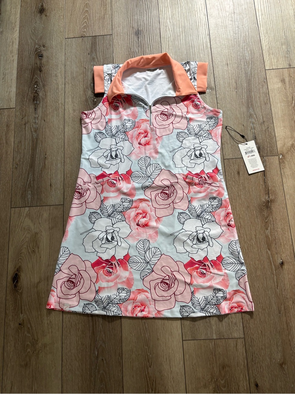 SwingDish Briana Print Dress  size large nwt